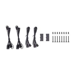 Thermaltake CT120 Ventilador PC ARGB Sync 120mm, 500-2000rpm, Negro/Blanco, Iluminación LED Multi, 2 Piezas