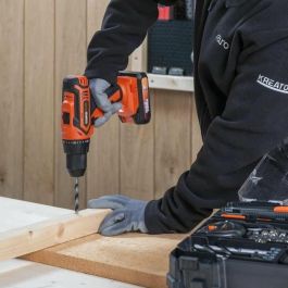 Dual Power POWDP15301 Taladro Atornillador Inalámbrico 20V con 2 Baterías, Cargador y Estuche - 2 Velocidades