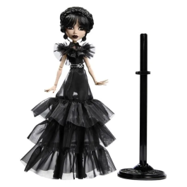 Mattel Muñeca Monster High Wednesday Vestido Raven
