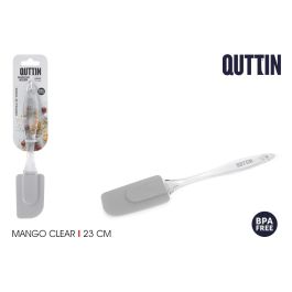 Quttin Espátula de Silicona con Mango Transparente 23 x 5 x 0.5 cm y 40 gr (36 Unidades) Precio: 36.79000039. SKU: B1EXY2XKHV