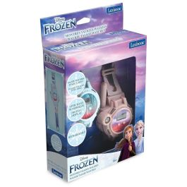 LEXIBOOK Reloj Walkie Talkie Frozen Disney – 200m Alcance, Reducción Sonido, Brújula, Linterna, Batería Recargable USB