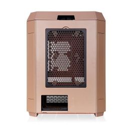 Thermaltake The Tower 600 TG Gravel Sand Caja de PC Midi Tower ATX Micro-ATX Mini-ITX SPCC Vidrio Templado para Juego Color Arena