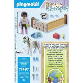 Playmobil Terapeuta de Caballos - Set de Juego Playmobil Horse con Figura Mujer, Poni, Manta, Vendajes y Accesorios Veterinario (4+ Años) Playmobil Terapeuta de Caballos - Set de Juego Playmobil Horse con Figura Mujer, Poni, Manta, Vendajes y Accesorios Veterinario (4+ Años)