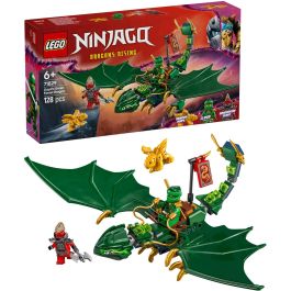 LEGO 71829 Ninjago Dragón Verde del Bosque de Lloyd Set de Construcción con 2 Minifiguras y Dragón Bebé Juguete para niños +6 años