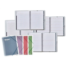 Additio Carpeta Global Para Profesorado 24x32 cm 144 Páginas, Organización, Evaluación, Agenda y Tutoría