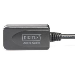 Digitus Cable de extensión USB 2.0 activo 5m Macho/Hembra Negro - Transferencia 480 Mbit/s