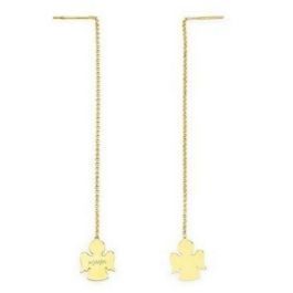 Pendientes Mujer Amen ANGELI GOLD Plata de ley 925 Precio: 42.69000032. SKU: S7215141