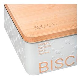 Snips Caja metálica para galletas 500g Scandi nature - Almacenaje de galletas