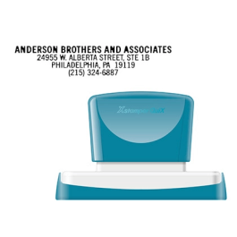 X'stamper Sello Quix Personalizable Negro Medidas 16x83 mm Q-26 Precio: 14.58999971. SKU: B1JK4YM2BT