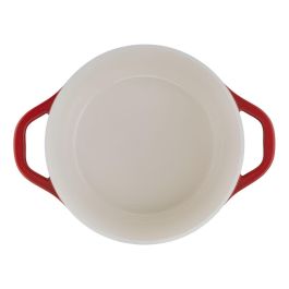 Tefal E2544604 Air Légere Cocotte 24 cm de hierro fundido de aluminio rojo, todas las luces que incluyen inducción