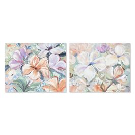 Cuadro Shabby DKD Home Decor Multicolor 3.7 x 80 x 100 cm (2 Unidades) Precio: 132.88999966. SKU: B17ECW3LDS