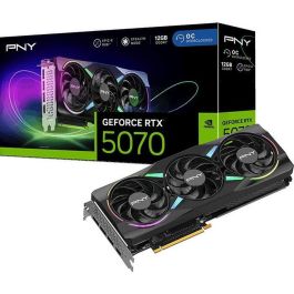 PNY Tarjeta Gráfica GeForce RTX 5070 OC 12GB GDDR7 PCIe x16 5.0 3 Ventiladores PNY Tarjeta Gráfica GeForce RTX 5070 OC 12GB GDDR7 PCIe x16 5.0 3 Ventiladores