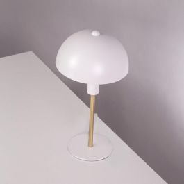 SKD-T1007 Lámpara de Mesa Atlantic City, Diseño Moderno y Elegante, compatible con Bombilla LED E27 para Salón, Dormitorio y Oficina