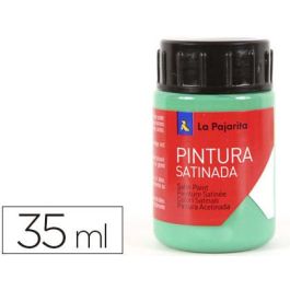 La Pajarita Témpera Escolar Bote De 35 mL Satinada Verde Manigua L-18