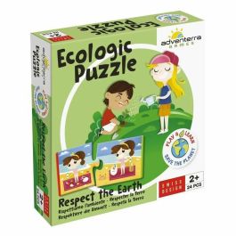 Adventerra GEO7640179640411 Juego Educativo Puzzle Ecológico Respeta la Tierra Minipuzzles Acciones Eco-responsables Precio: 25.4999998. SKU: B158H8KPJV