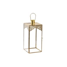 DKD Home Decor Farola Metal y Cristal Dorado 11 x 11 x 23 cm (2 Unidades) Precio: 32.49999984. SKU: B1AKL38TDG
