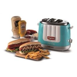Ariete 206/01 Máquina para Hot Dog Party Time, Automática, Caliente, Capacidad 2 Bollos, Color Azul