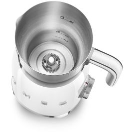 Smeg MFF11WHEU Espumador de Leche Estilo Años 50 Blanco