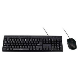Bluestork Paquete de teclado QWERTY con cable, 10 teclas multimedia y acceso directo, y mouse óptico con cable de 800 ppp para PC Windows. Precio: 26.49999946. SKU: S7134014