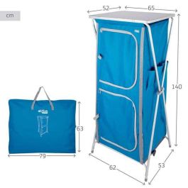Estanteria plegable camping 62x53x140cm Estanteria plegable camping 62x53x140cm
