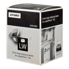 Etiquetas para Impresora Dymo LW 4XL Negro/Blanco 104 x 159 mm (12 Unidades) Etiquetas para Impresora Dymo LW 4XL Negro/Blanco 104 x 159 mm (12 Unidades)