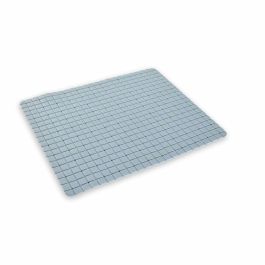 Today TOD3574641271596 - Alfombrilla antideslizante para baño o ducha, rectangular, azul, 40 x 60 cm