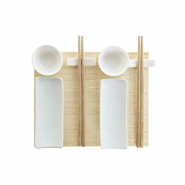 Sushi Oriental DKD Home Decor Natural Blanco 19.5 x 3.3 x 28.5 cm Set de 9 Precio: 6.9900006. SKU: S3025784