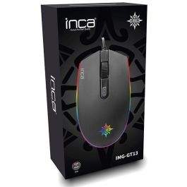 INCA IMG-GT13 Ratón Gaming 1200 DPI RGB con 4 Botones USB