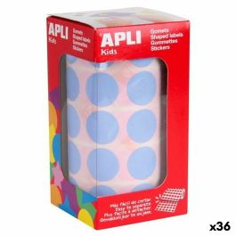 Pegatinas Apli Gomets Azul claro Redondo (36 Unidades) Precio: 123.78999985. SKU: B1GKBTH27L