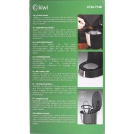 Cafetera Americana Kiwi 1.2L 900W (4 Unidades) Cafetera Americana Kiwi 1.2L 900W (4 Unidades)