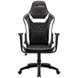 SILLA GAMER MARS GAMING MGC218BW BLANCA - TECNOLOGÍA AIR - DOBLE CAPA ACOLCHADO - RESPALDO RECLINABLE 180º - HASTA 150 KG