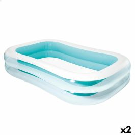 Piscina Hinchable Intex Blanco/Verde 770 L 262 x 56 x 175 cm (2 Unidades) Precio: 67.88999998. SKU: B157YC9RRF