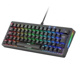 Mars Gaming Teclado Mecánico MKMINIPRO/ Switch Azul/ Negro 60% Compacto Gaming RGB Negro