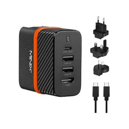 Bluestork pw-bs-65-gan-c/2 Cargador de Pared 4 en 1 65W Negro Precio: 56.89000009. SKU: B1E68W7AN8