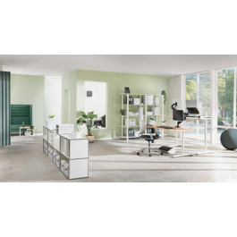 Leitz 65040089 Soporte Elevador Monitor Ajustable Ergonómico Gris Oscuro 27"