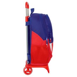 Mochila Safta Mod. 665 Con Carro 905 Atletico De Madrid 440x320x160 mm Mochila Safta Mod. 665 Con Carro 905 Atletico De Madrid 440x320x160 mm
