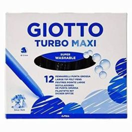 Giotto Rotuladores Turbo Maxi Negro Estuche 12 Unidades Precio: 4.49999968. SKU: B1BNT772KS