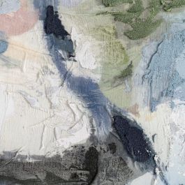 Cuadro Pintura Abstracto Multicolor 100 X 4,50 X 100 cm