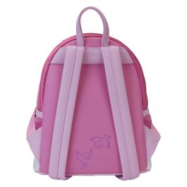 Loungefly Mochila 75th Anniversary La Cenicienta Disney Piel vegana 26cm con apliques y lazo 3D