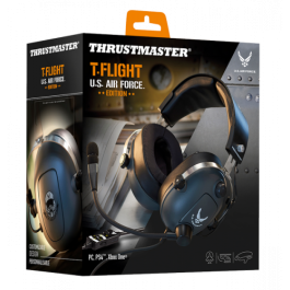 Thrustmaster 4060104 Auriculares Gaming T.Flight U.S. Air Force Edition Diadema Conector Jack 3.5mm Negro