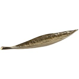 DKD Home Decor Centro Mesa Moderno de Aluminio Diseño Hoja Dorado 15.5 x 7.5 x 76 cm Precio: 35.78999952. SKU: B1CF2TJ7RW