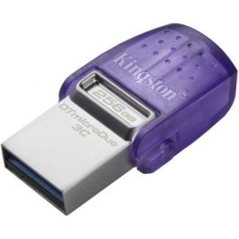 Kingston DTDUO3CG3/256GB Pendrive 256GB DataTraveler microDuo 3C USB 3.2 Gen 1 Dual Type-C/A 200 MB/s Kingston DTDUO3CG3/256GB Pendrive 256GB DataTraveler microDuo 3C USB 3.2 Gen 1 Dual Type-C/A 200 MB/s