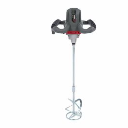 Powerplus POWE80070 Mezclador de Concreto y Pintura 1200W, Agitador 120mm x 590mm, Control Velocidad Electrónico 0-700 rpm, Caja Engranajes Aluminio