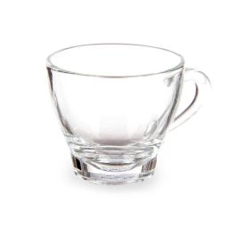 Set 4 Tazas Vidrio Cafe Con Asa 80Ml Vivalto 19X6CM (24 Unidades) Set 4 Tazas Vidrio Cafe Con Asa 80Ml Vivalto 19X6CM (24 Unidades)