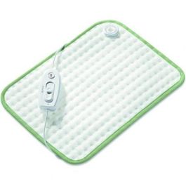 Beurer BASIC 1 Almohadilla Eléctrica de Tacto Suave 33x44 cm - Alivio Muscular, Control de Temperatura, Calentamiento Ultrarrápido