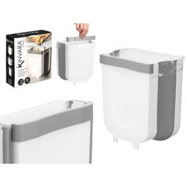 Soporte Bolsa Basura Kinvara 29.5x8x25 cm Gris - PP y TPR (6 Unidades) Precio: 39.49999988. SKU: B1DNFR36T9
