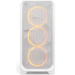 Fractal Design Meshify 3 XL White RGB TG Light Tint Midi Torre PC Caja Blanca Vidrio Templado