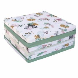 Tineo Alfombra de Actividades Maxi Evolutiva 5 en 1 Malin Jungle Buddies - Funda Desenfundable - 180x200 cm