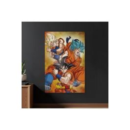 Sd Toys Póster 3D Dragon Ball Super Champa Goku 58x38 cm Licencia Oficial