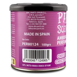 Perfumador Lata Gel Chicle Paradise 100 gr Cs12 PER80124 Perfumador Lata Gel Chicle Paradise 100 gr Cs12 PER80124